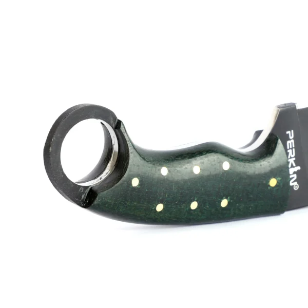 Perkin Hunting Knife With with Leather Sheath Full Tang Fixed Blade Knife Bushcraft Knife with Sheath - CMH355 - Image 2
