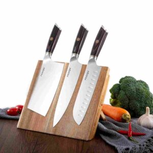 Chef Knife Set Kitchen Knives Set With Block Kitchen Knife Magnetic Holder