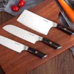 Chef Knife Set Kitchen Knives Set With Block Kitchen Knife Magnetic Holder - Image 2