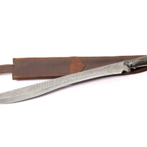 Damascus steel sword 24 inches long