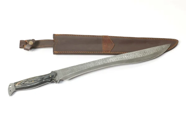 Damascus steel sword 24 inches long - Image 2
