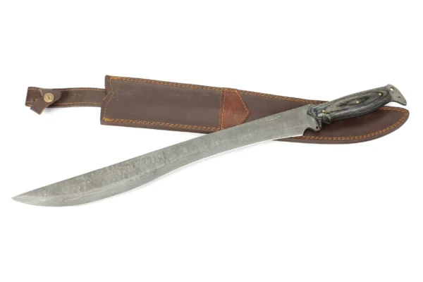 Damascus steel sword 24 inches long - Image 5
