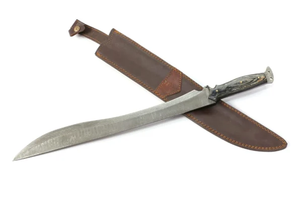 Damascus steel sword 24 inches long - Image 6
