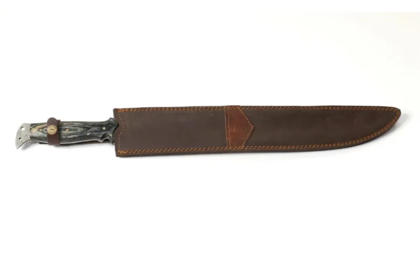 Damascus steel sword 24 inches long - Image 7