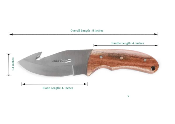 Perkin Knives GT703 Hunting Knife with Gut Hook - Image 3