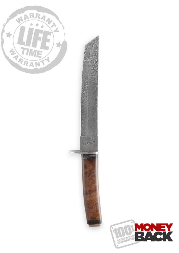 Tanto Blade Damascus Hunting Knife - Image 5