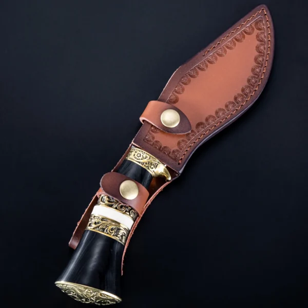 Fixed Blade Hunting Knife with Sheath Kukri Knife PSL2026 - Image 3