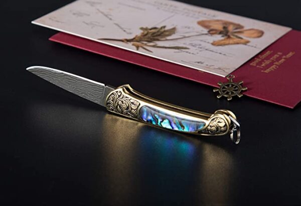 Pocket knife UK Legal, Foldable and Non- Locking Legal to Carry - ABD280 - Image 2