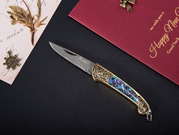 Pocket knife UK Legal, Foldable and Non- Locking Legal to Carry - ABD280 - Image 3