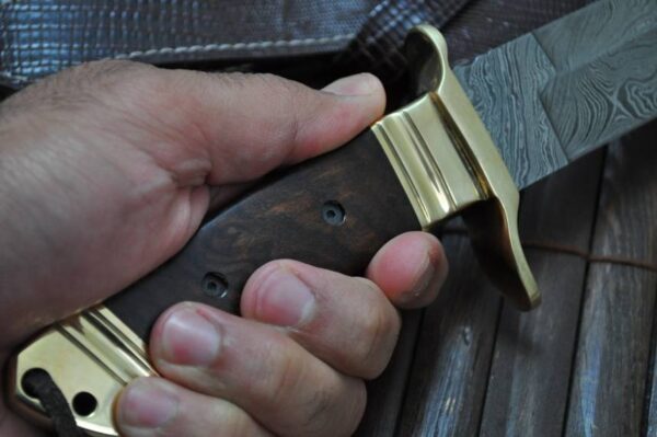 Fixed Blade hunting knife with Sheath Bowie knife - Image 2