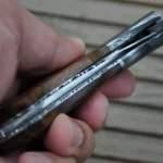 Handmade Damascus Pocket Knife - Beautiful Folding Knife - Image 6