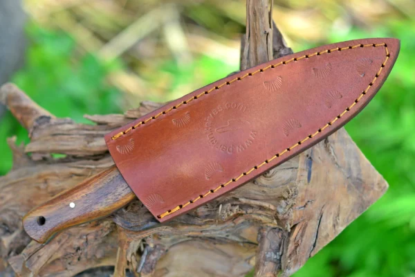Hunting Knife with Sheath Fixed Blade Knife Bushcraft Knife knife with Sheath handmade Knife Bush 8 - Image 2