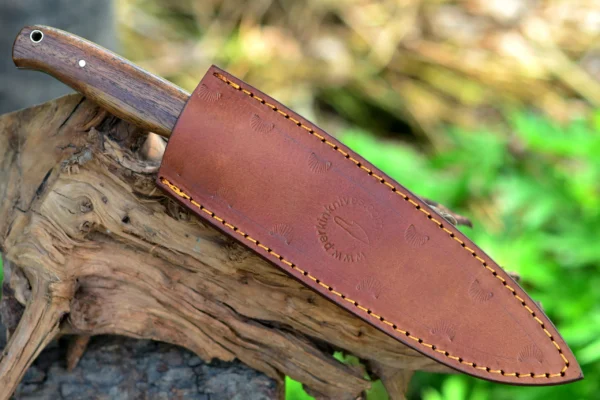 Hunting Knife with Sheath Fixed Blade Knife Bushcraft Knife knife with Sheath handmade Knife Bush 9 - Image 3