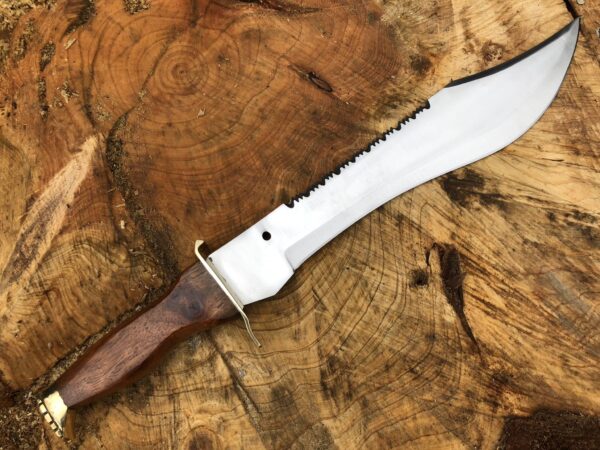 Big Hunting Bowie Knife with Sheath - Image 2