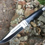 Fixed blade Survival knife with Micarta Handle - Image 2