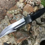 Fixed blade Survival knife with Micarta Handle - Image 3