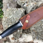 Fixed blade Survival knife with Micarta Handle - Image 4