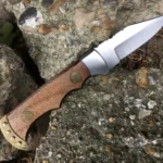 Hunting knife folding Pocket knife with sheath - Image 3