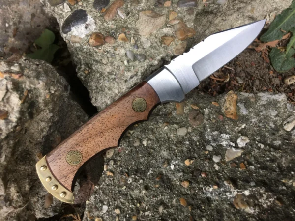 Hunting knife folding Pocket knife with sheath - Image 3