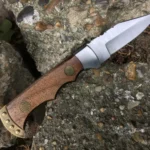 Hunting knife folding Pocket knife with sheath - Image 4