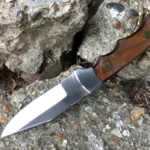 Hunting knife folding Pocket knife with sheath - Image 5