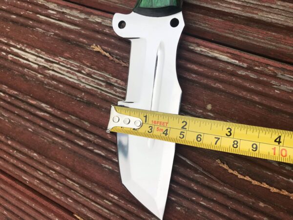Full Tang tracker Knife with D2 Steel blade and Micarta Handle - Image 9