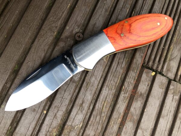 UK Legal Handmade Pocket knife with Micarta Handle - Image 2