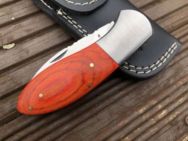UK Legal Handmade Pocket knife with Micarta Handle - Image 5