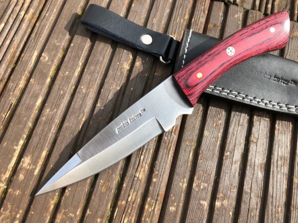 Perkin Knives HK799 Fixed Blade Hunting Knife with Sheath