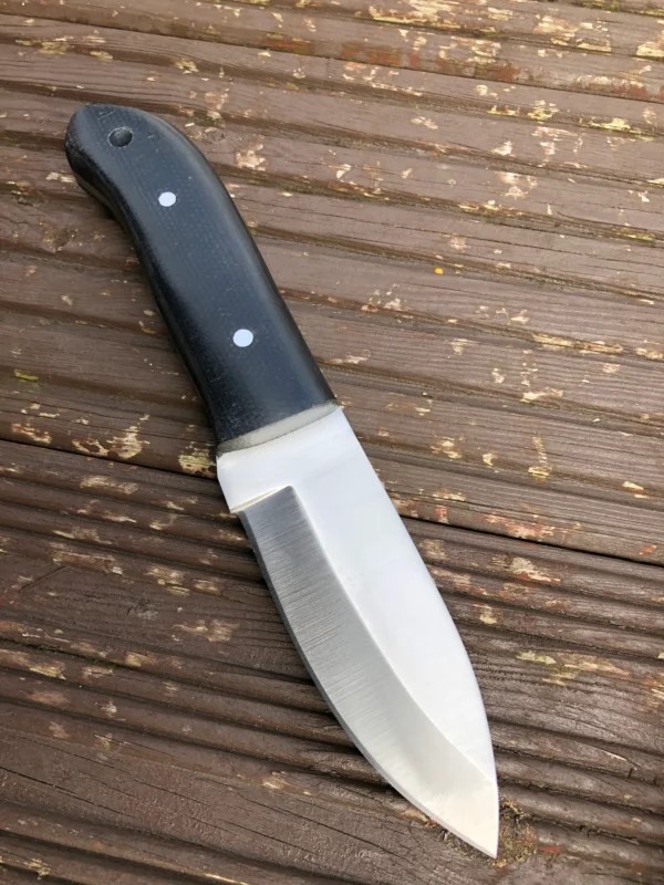 Perkin PN101 Fixed Blade Hunting Knife with Leather Sheath - Image 6