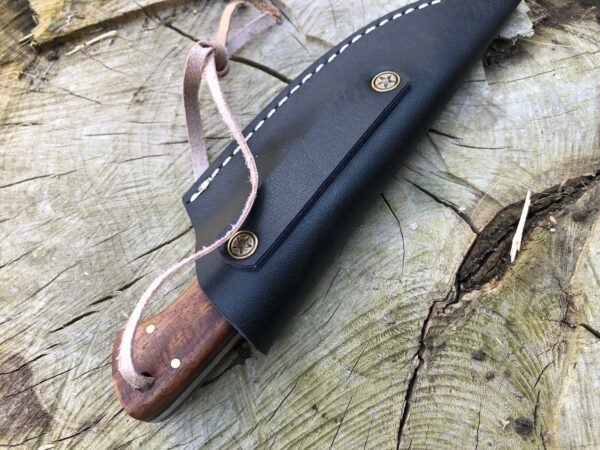 Perkin 6.5 Inches Damascus Steel Hunting Knife with Sheath SK300 - Image 7