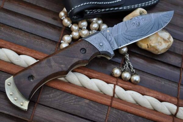 Now Legal To Carry Custom Made Damascus Pocket Knife - By Koobi - Image 5