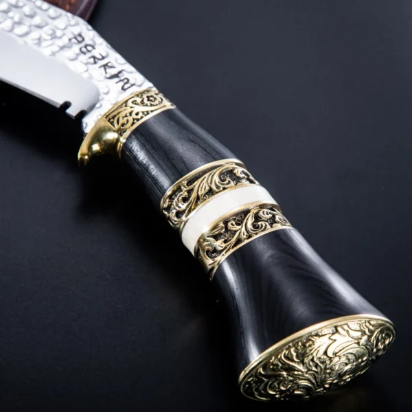 Fixed Blade Hunting Knife with Sheath Kukri Knife PSL2026 - Image 5