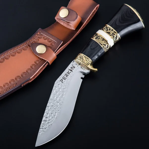 Fixed Blade Hunting Knife with Sheath Kukri Knife PSL2026 - Image 6
