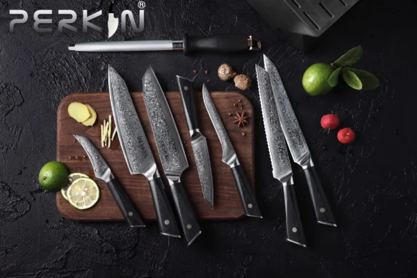 Damascus Knife Set Damascus Chef knife Professional Kitchen Knives - Image 4