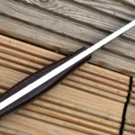 Custom Handmade Hunting/Bushcraft Knife with stunning Micarta Handle - Image 2