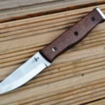 Custom Handmade Hunting/Bushcraft Knife with stunning Micarta Handle