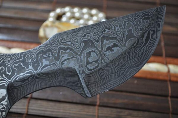 Custom Made Damascus Blank Blade - Image 2