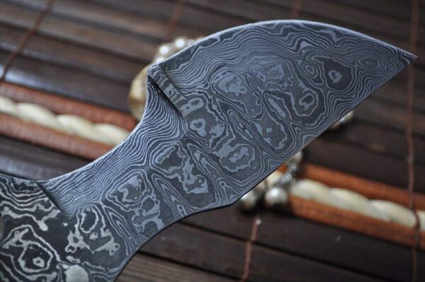 Custom Made Damascus Blank Blade - Image 3