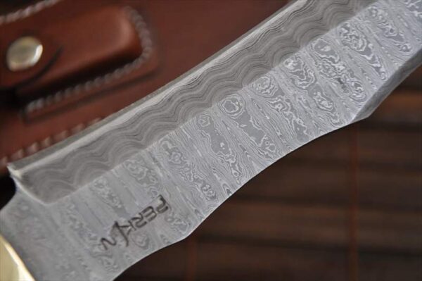 Bone Handle Collectible Fixed Blade Bowie Knife - Image 3