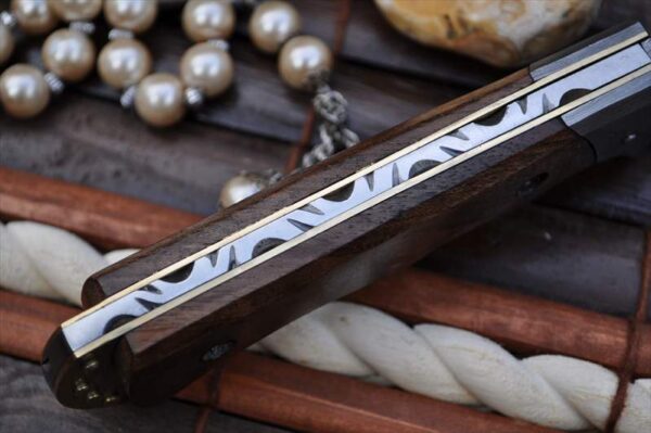 Now Legal To Carry Custom Made Damascus Pocket Knife - By Koobi - Image 3