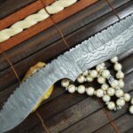 Custom Made Hand Forged Damascus Blank Blade - 9 Inches - Image 3