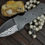 Custom Hand Forged Damascus Blank Blade - 6 Inches - Image 3