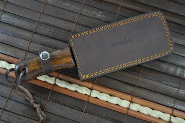 Custom Made Handmade Damascus Hunting Knife - Machete Work Of Art - Image 5