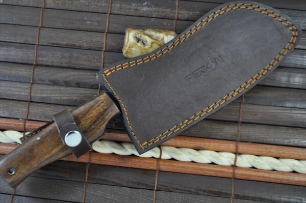 Unique Design Handcrafted Damascus Chef Knife - Image 5