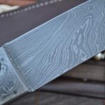 Damascus Knife - Chef's Knife Ideal for Bushcraft & Hunting - Image 2