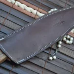Damascus Knife - Chef's Knife Ideal for Bushcraft & Hunting - Image 4