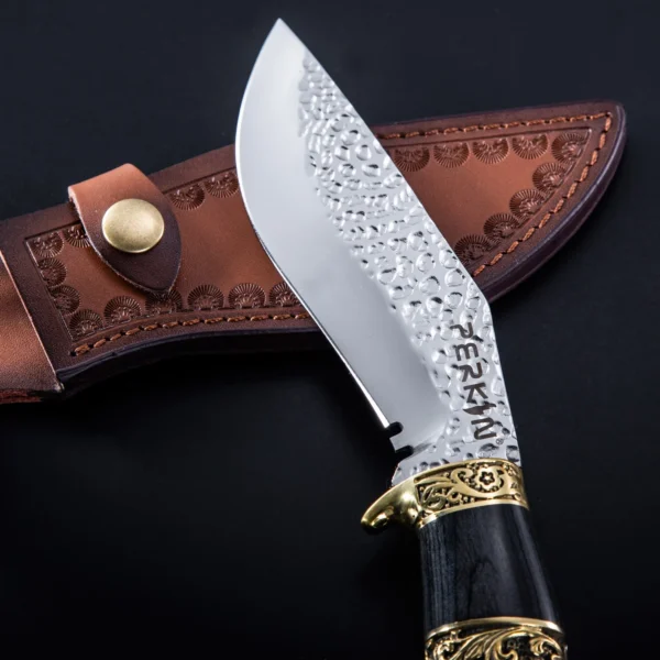 Fixed Blade Hunting Knife with Sheath Kukri Knife PSL2026 - Image 8