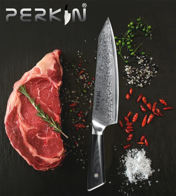 Damascus Knife Set Damascus Chef knife Professional Kitchen Knives