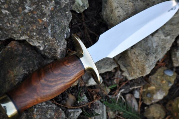 Handcrafted Hunting Knife with 440c Steel & Double Edge - Image 2